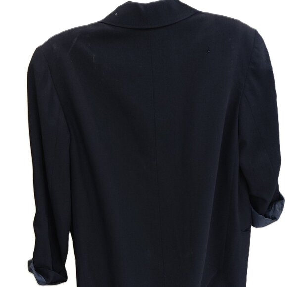 🖤 Vintage MaxMara Blazer – Made in Italy – Black Tailored Jacket - Picture 3 of 5